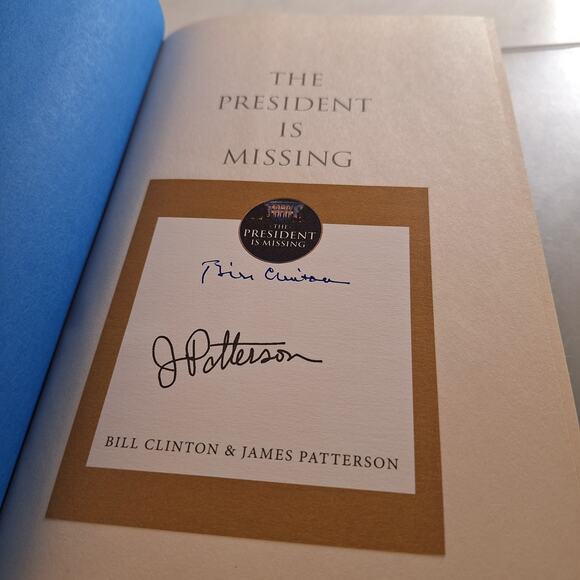 President Is Missing : A Novel by James Patterson and Bill Clinton (SIGNED) 1st - Picture 3 of 7